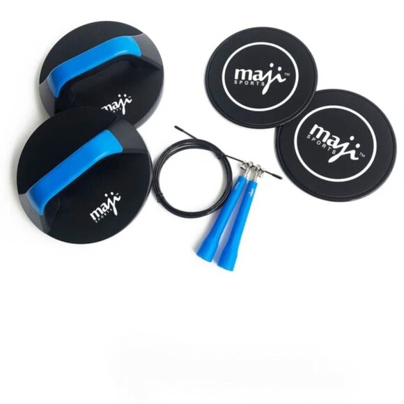 MAJI SPORTS Strength Cardio Recovery Essentials Fitness Bundle Home Gym Travel‎ - Picture 3 of 12